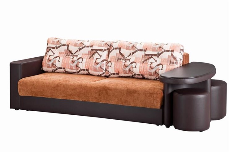 Прямой диван Сантана 4 БД со столом (НПБ) в Чебоксарах - изображение 7